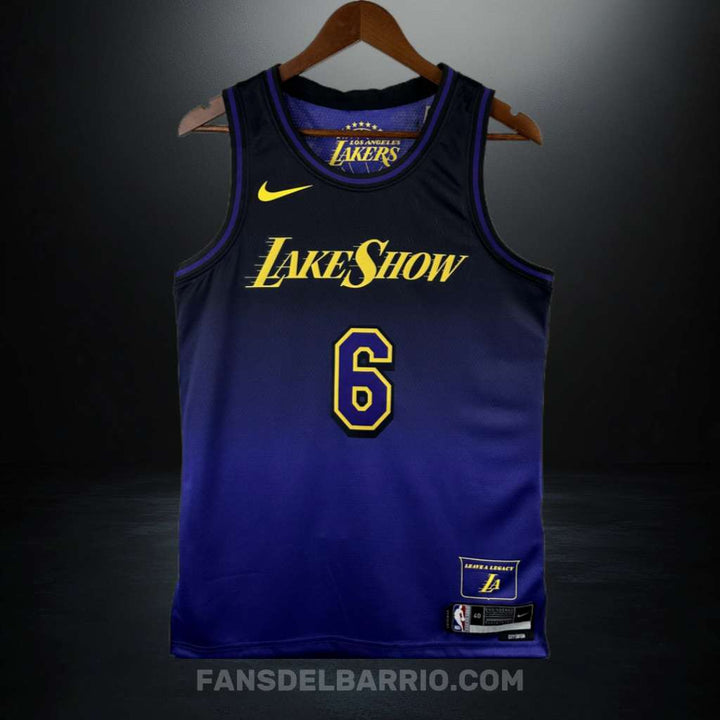 Camiseta NBA Los Angeles Lakers 2024-25 City Edition para Hombre (Nike)