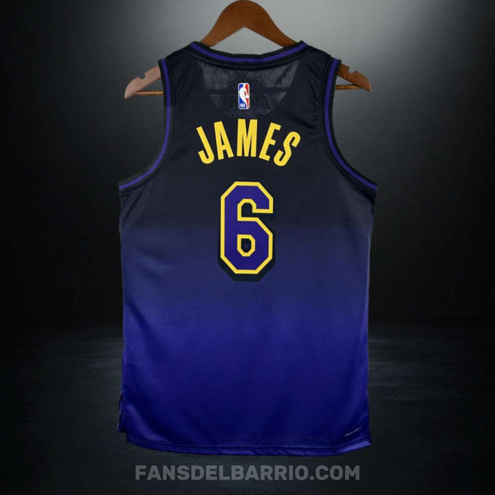 Camiseta NBA Los Angeles Lakers 2024-25 City Edition para Hombre (Nike)