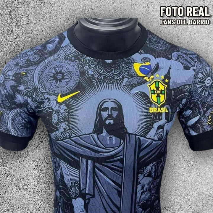 Camiseta Player Selección de Brasil Edición Cristo Redentor 2024-25 de Hombre (Nike)
