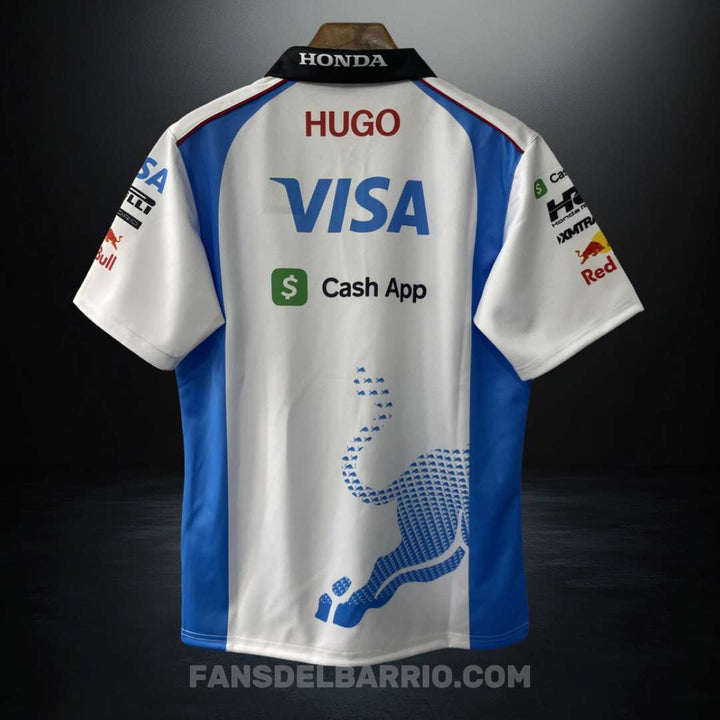 Camiseta Polo F1 Racing Bulls 2025 para Hombre