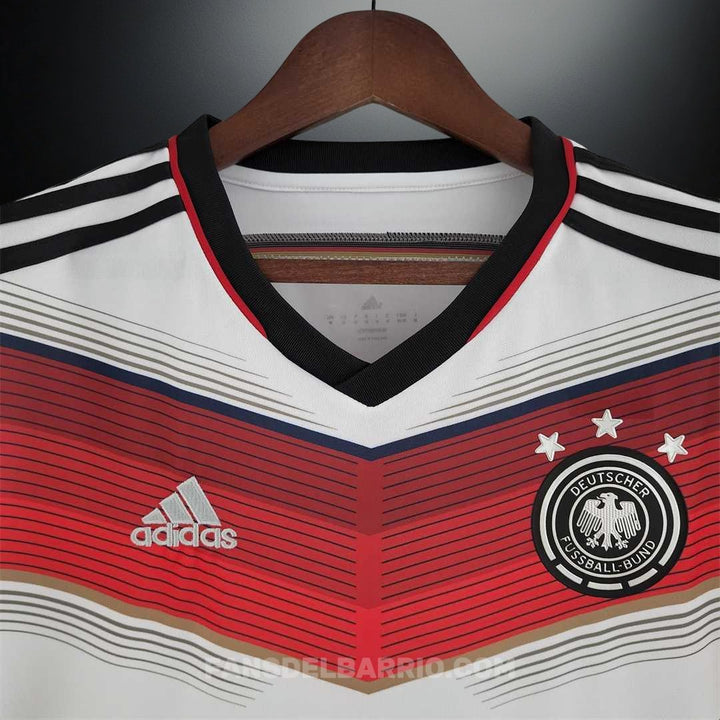 Camiseta Retro Selección de Alemania 2014 Local para Hombre (Adidas)