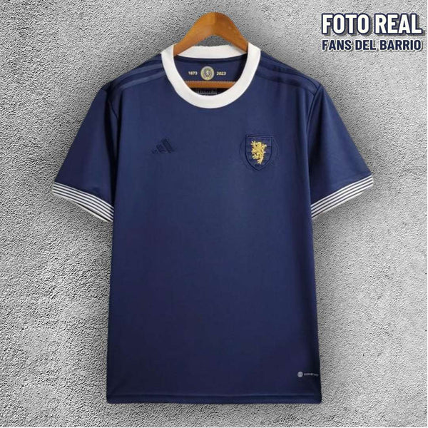 Camiseta Fan Seleccion de Escocia Edición Especial 150° Aniversario 2023 de Hombre (Adidas)