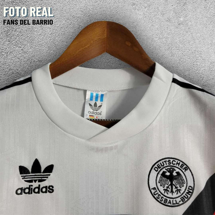 Camiseta Retro Selección de Alemania Local 1990 de Hombre (Adidas)