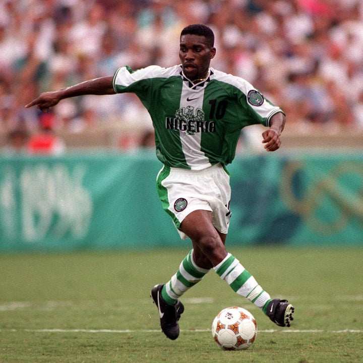 Camiseta Retro Selección de Nigeria 1996 Visita para Hombre (Nike)