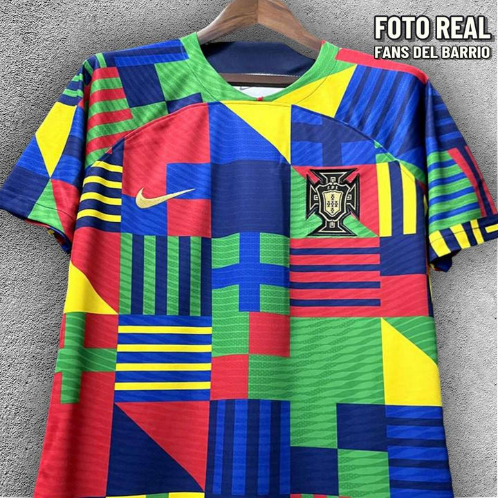 Camiseta de Entrenamiento Selección de Portugal 2022 de Hombre (Nike)