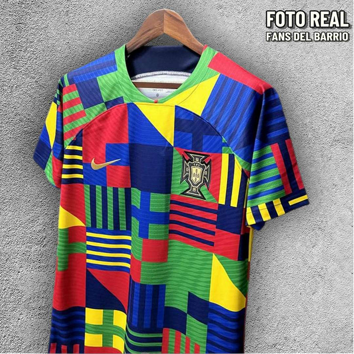 Camiseta de Entrenamiento Selección de Portugal 2022 de Hombre (Nike)