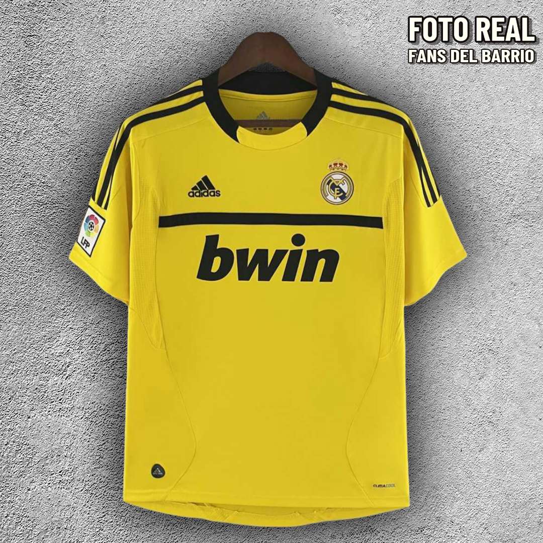 Camiseta de Portero Retro Real Madrid 2011-12 Visita de Hombre (Adidas)