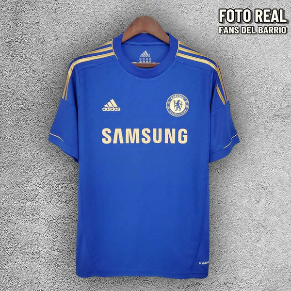 Chelsea Football Club 2012-13 Local Camiseta Retro de Hombre (Adidas)