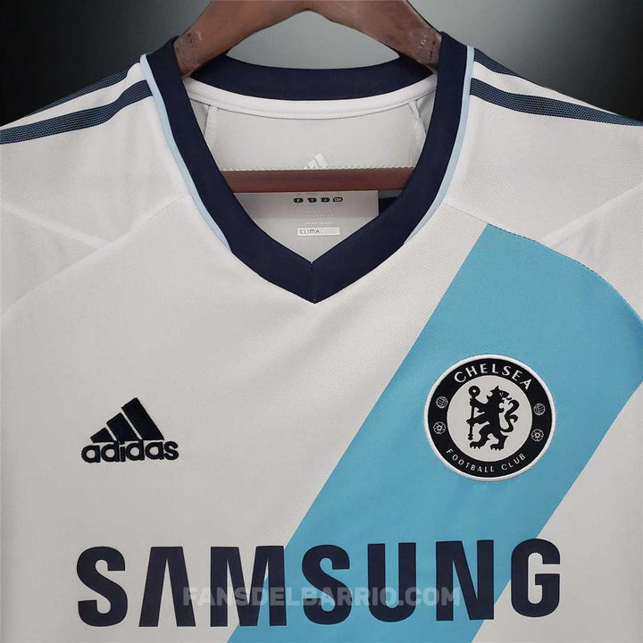 Chelsea Football Club 2012-13 Visita Camiseta Retro para Hombre (Adidas) 