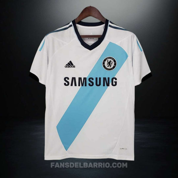 Chelsea Football Club 2012-13 Visita Camiseta Retro para Hombre (Adidas) 