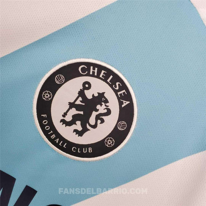 Chelsea Football Club 2012-13 Visita Camiseta Retro para Hombre (Adidas) 