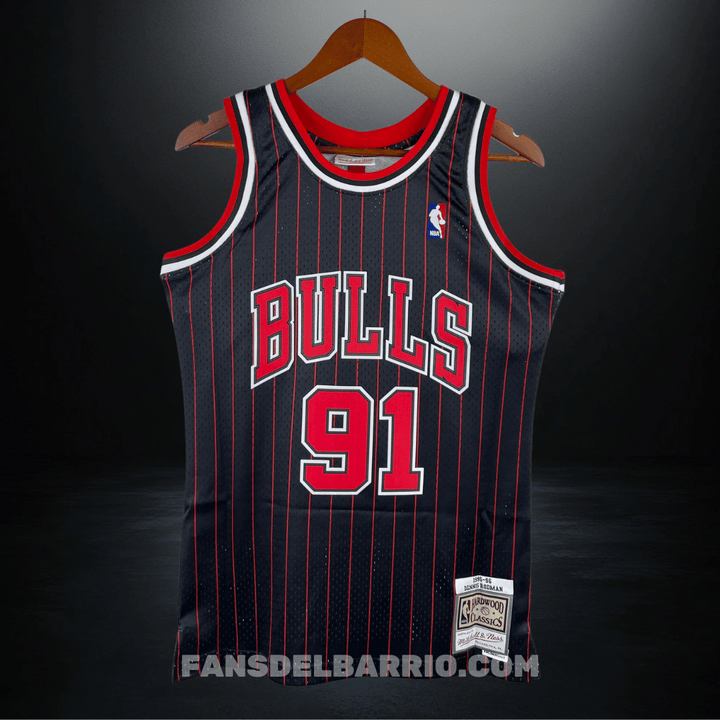 Camiseta NBA Chicago Bulls 1995/96 Alternativa para Hombre (Hardwood Classics: Mitchell & Ness)