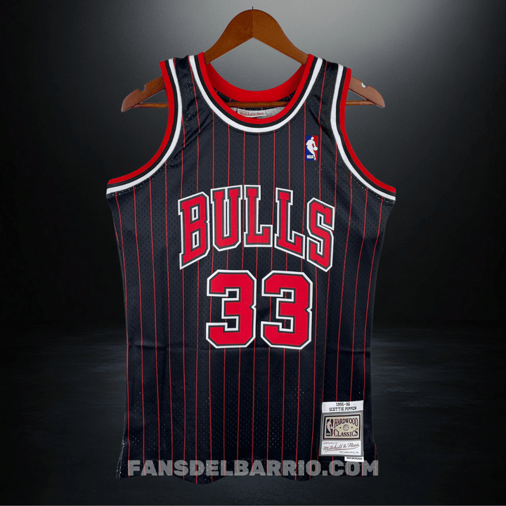 Camiseta NBA Chicago Bulls 1995/96 Alternativa para Hombre (Hardwood Classics: Mitchell & Ness)