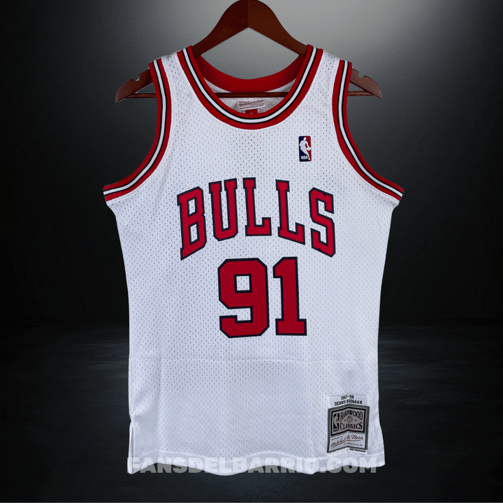 Camiseta NBA Chicago Bulls 1995/96 Local para Hombre (Hardwood Classics: Mitchell & Ness)