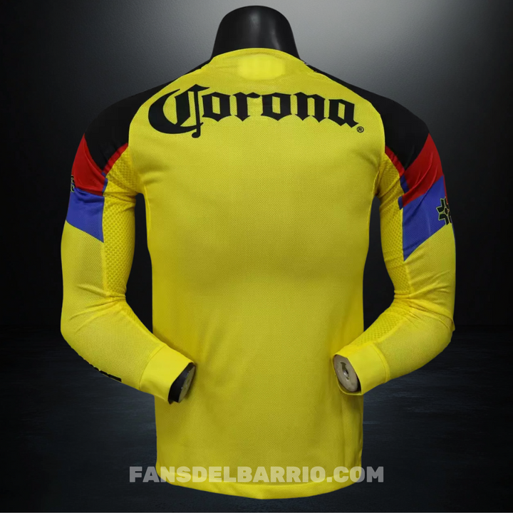 Camiseta Manga Larga Player Club America 2025/26 Local para Hombre