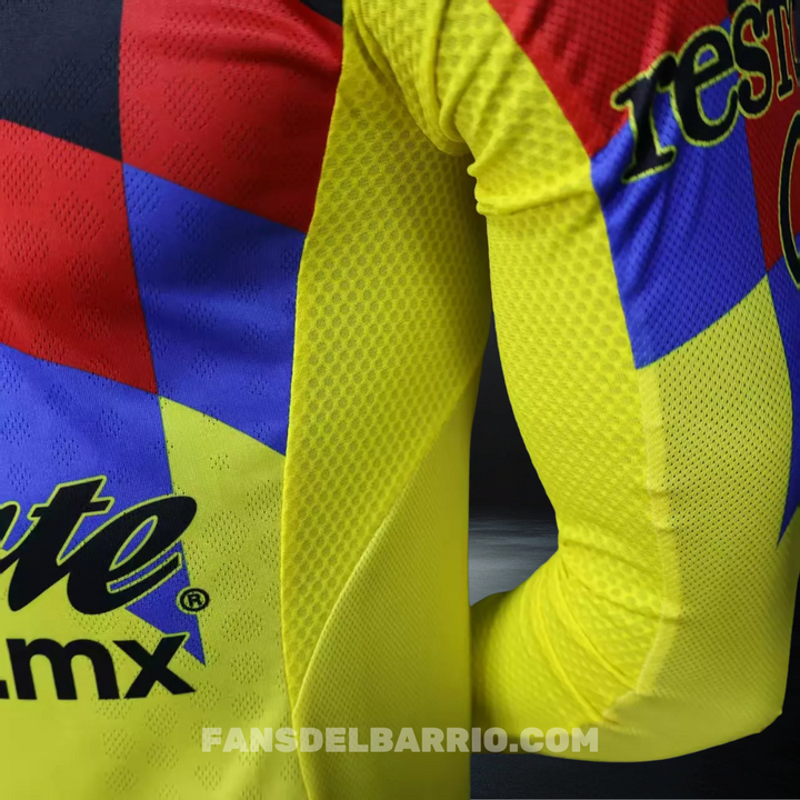 Camiseta Manga Larga Player Club America 2025/26 Local para Hombre