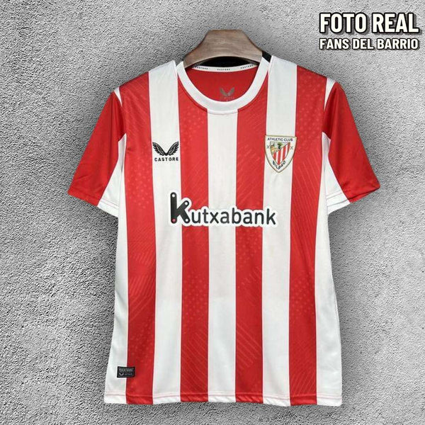 Camiseta Fan Athletic Club de Bilbao 2024/25 Local de Hombre (Castore)