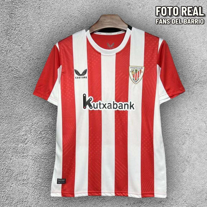 Camiseta Fan Athletic Club de Bilbao 2024/25 Local de Hombre (Castore)