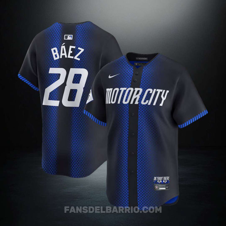 Camiseta MLB Detroit Tigers 2024 Edición City Connect para Hombre