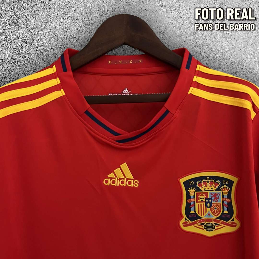 España 2010 Local Camiseta Retro de Hombre (Adidas)