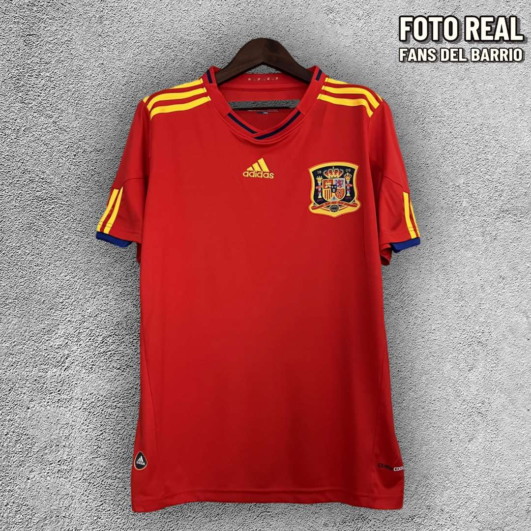 España 2010 Local Camiseta Retro de Hombre (Adidas)