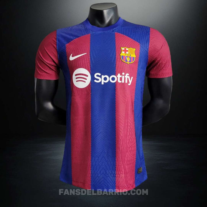 F.C. Barcelona 2023-24 Local Camiseta Player para Hombre (Nike)
