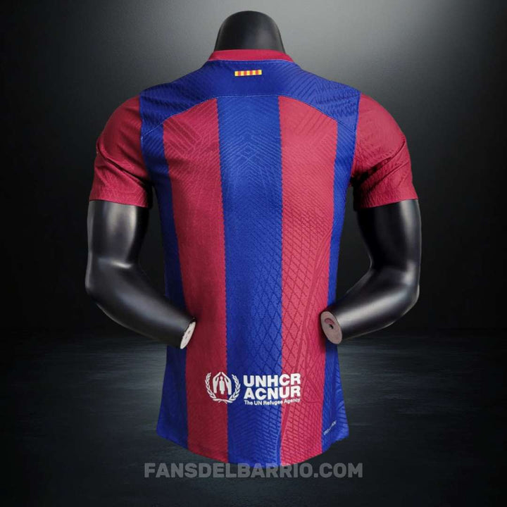 F.C. Barcelona 2023-24 Local Camiseta Player para Hombre (Nike)