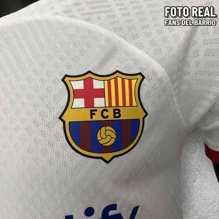 F.C. Barcelona 2023-24 Visitante Camiseta Player de Hombre (Nike)