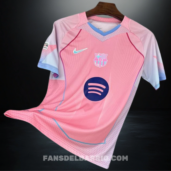 Camiseta Fan F.C. Barcelona 2025/26 Edición Especial Rosa para Hombre