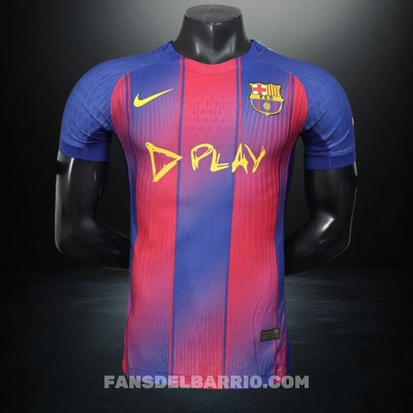 Camiseta Player F.C. Barcelona 2025/26 Local Edición Ed Sheeran para Hombre