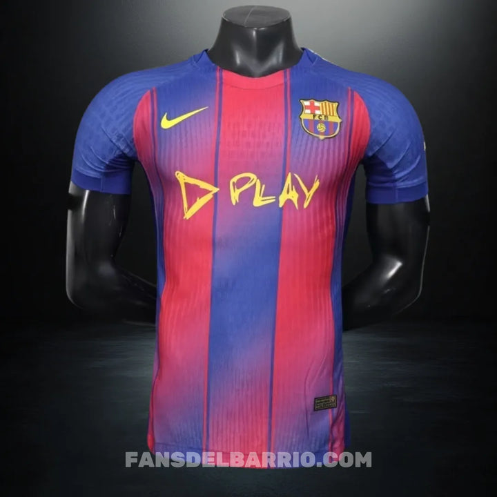 Camiseta Player F.C. Barcelona 2025/26 Local Edición Ed Sheeran para Hombre
