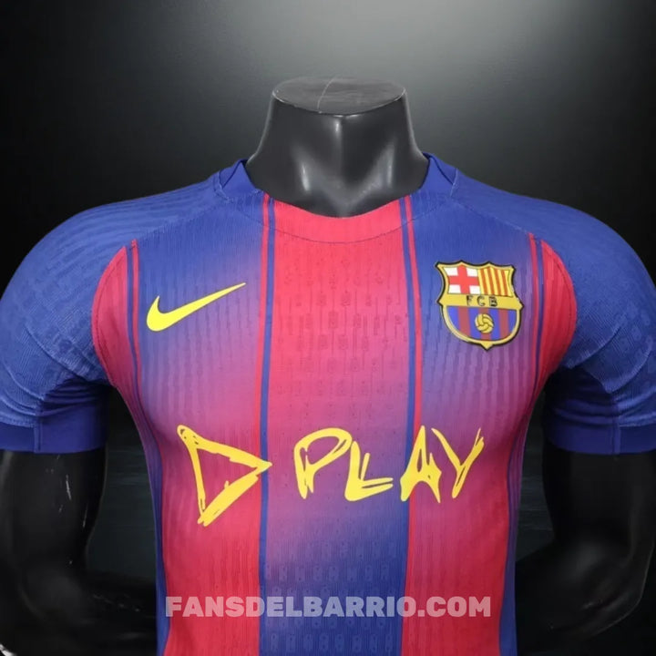 Camiseta Player F.C. Barcelona 2025/26 Local Edición Ed Sheeran para Hombre