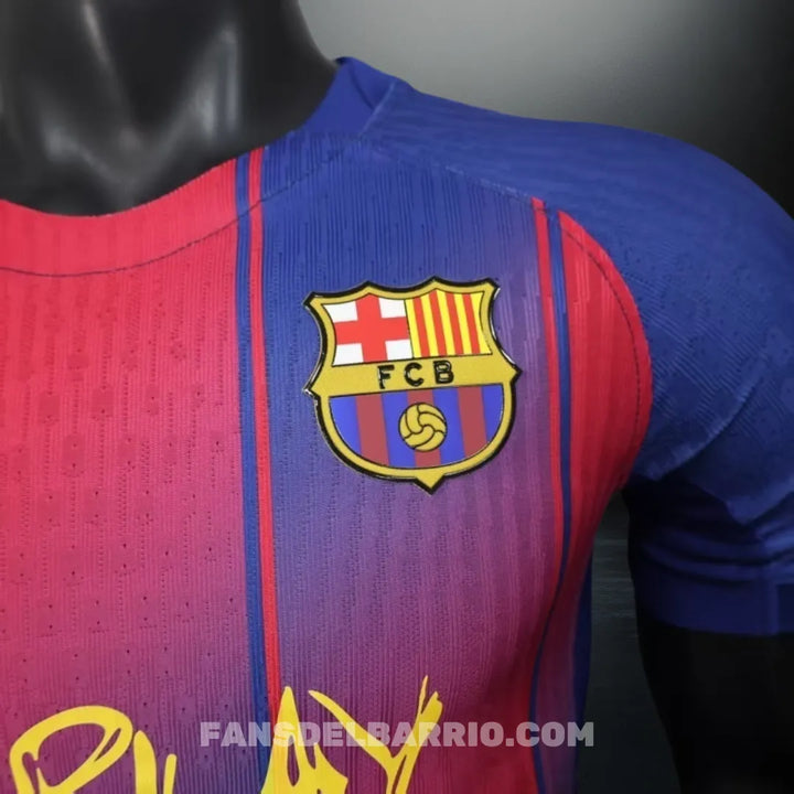 Camiseta Player F.C. Barcelona 2025/26 Local Edición Ed Sheeran para Hombre