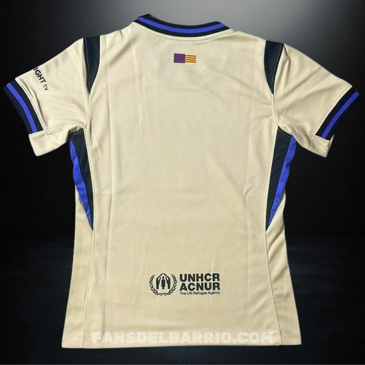 Camiseta Fan F.C. Barcelona 2025/26 Visita para Mujer