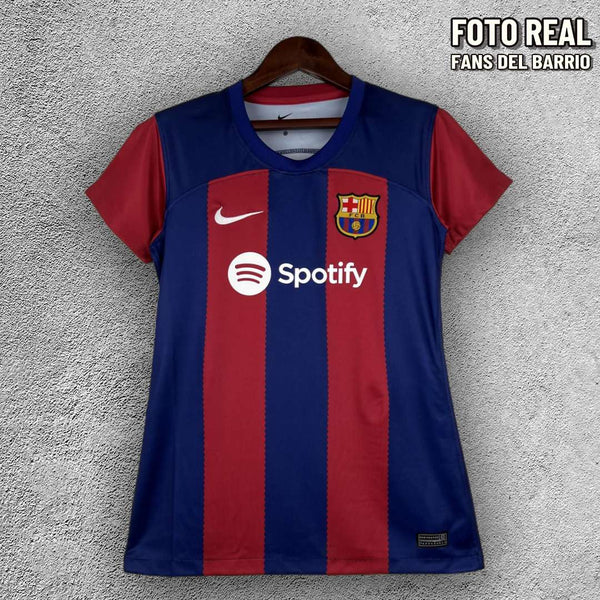 F.C. Barcelona Local 2023/24 Camiseta Fan de Mujer (Nike)