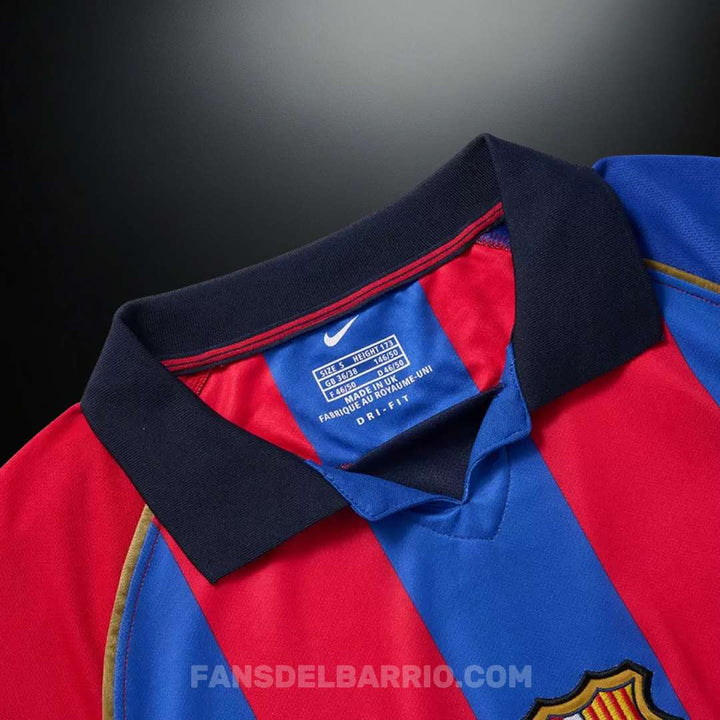 Camiseta Retro FC Barcelona 2001/02 Local para Hombre