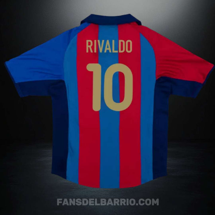Camiseta Retro FC Barcelona 2001/02 Local para Hombre