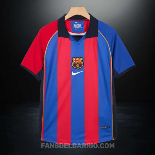 Camiseta Retro FC Barcelona 2001/02 Local para Hombre