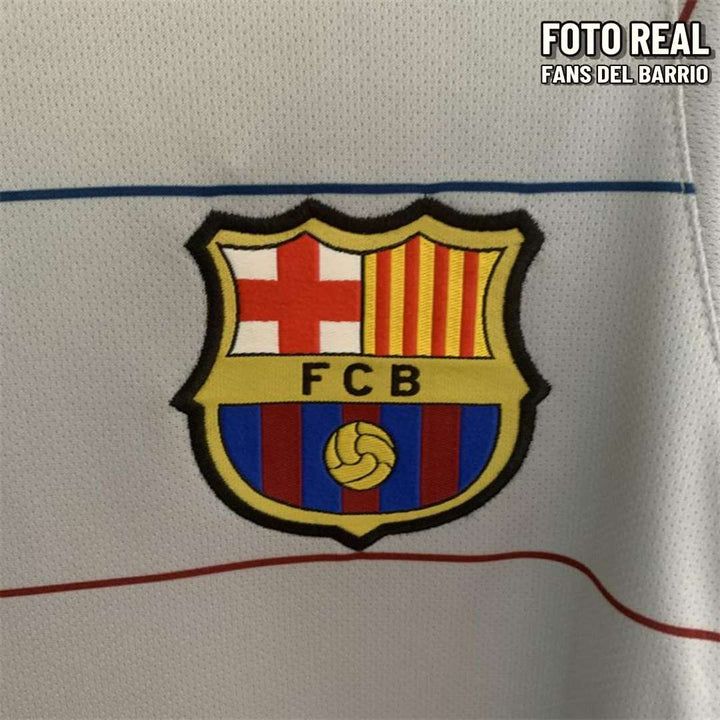 FC Barcelona 2004-05 Alternativo Camiseta Retro de Hombre (Nike)