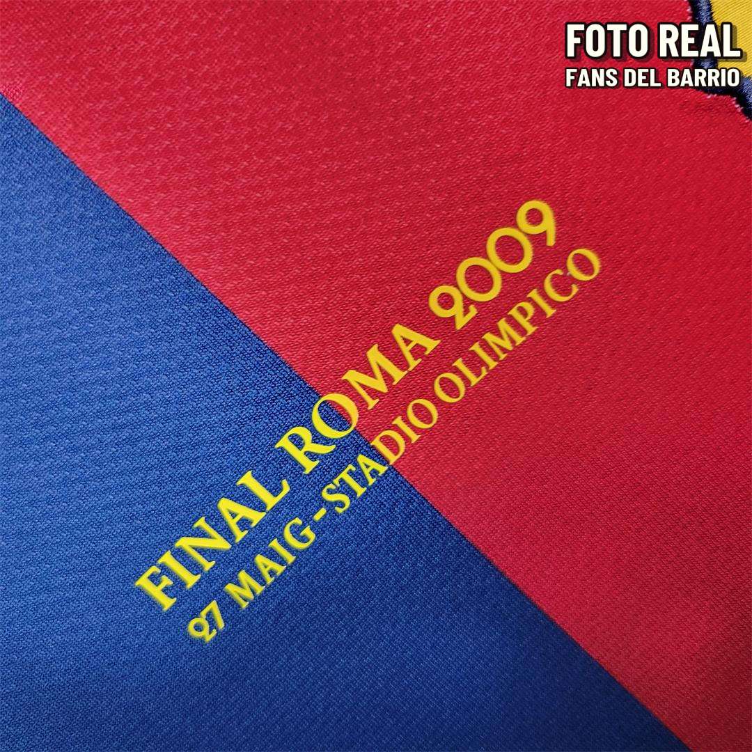Camiseta Retro FC Barcelona 2008/09 Local Edición Champions League