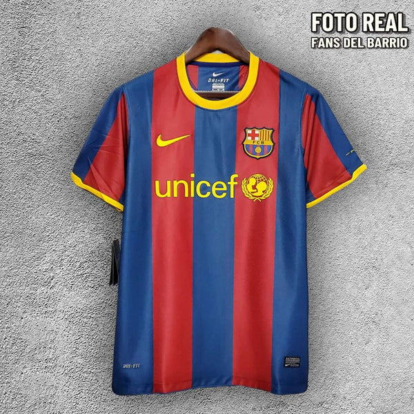 FC Barcelona 2010-11 Local de Camiseta Retro Hombre (Nike)