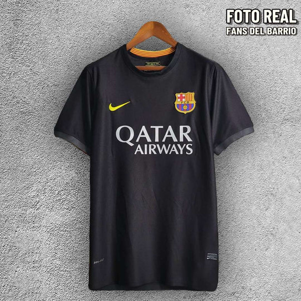 FC Barcelona 2013-14 Alternativo Camiseta Retro de Hombre (Nike)