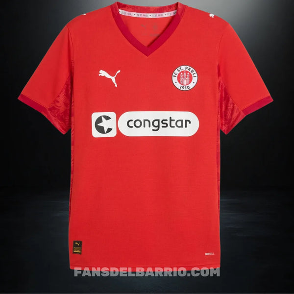 Camiseta Fan FC ST. Pauli 2025/26 Cuarta Equipación para Hombre