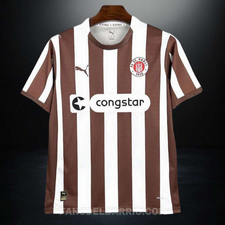 Camiseta Fan FC ST. Pauli 2025/26 Local para Hombre