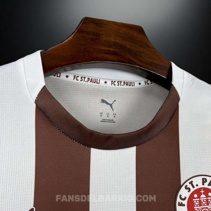 Camiseta Fan FC ST. Pauli 2025/26 Local para Hombre