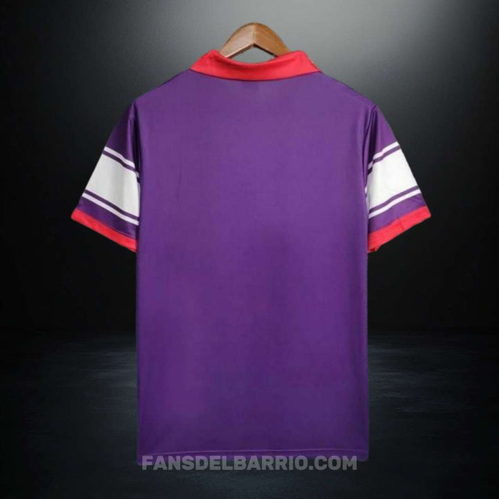 Fiorentina 1984-85 Local Camiseta Retro para Hombre (Ennerre)