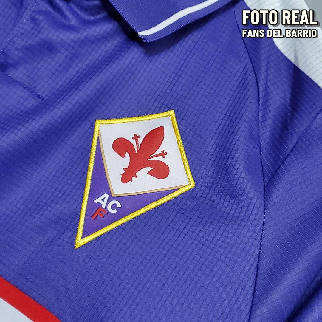 Fiorentina 1998-99 Local Camiseta Retro de Hombre (FILA)