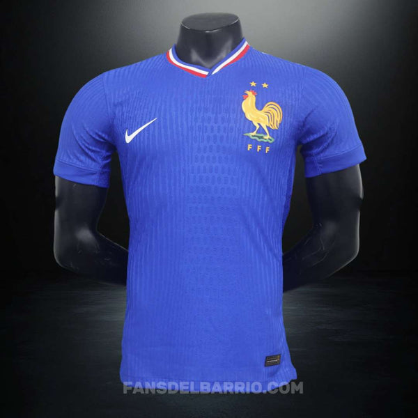 Francia 2024 Local Camiseta Player para Hombre