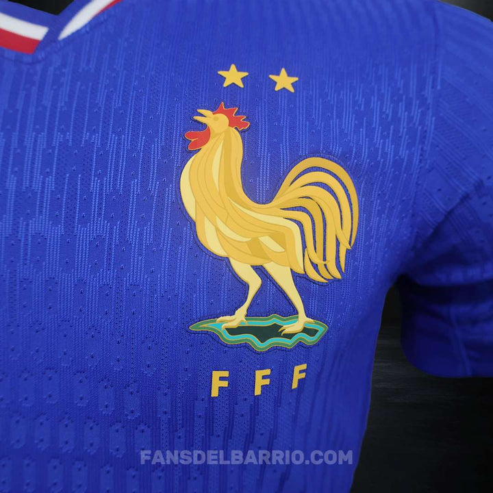 Francia 2024 Local Camiseta Player para Hombre