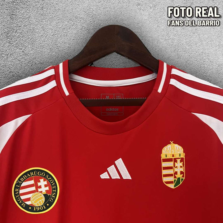 Hungría Local 2024 Camiseta Fan de Hombre (Adidas)